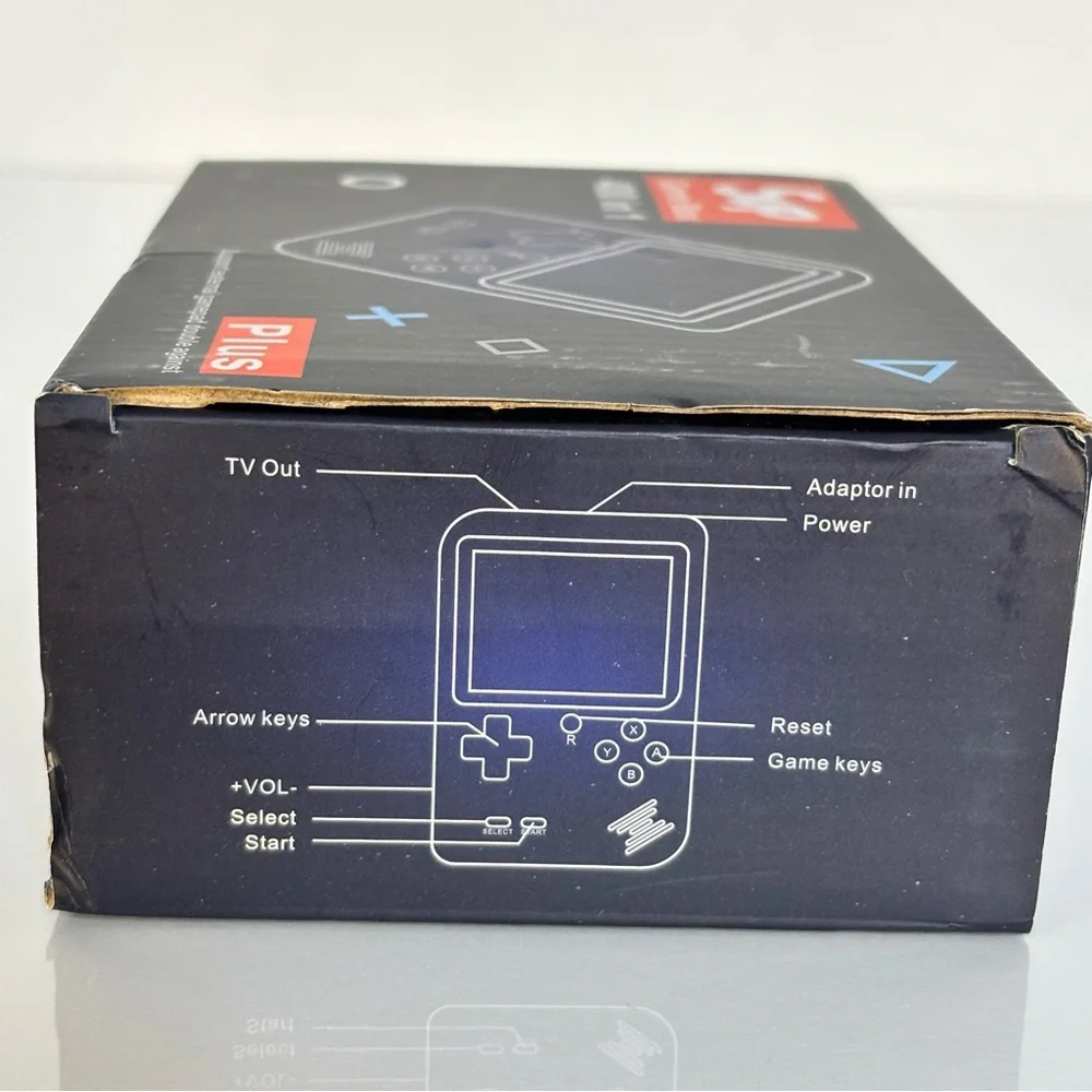 Game Box Plus 400-in-1 Handheld Console - Black